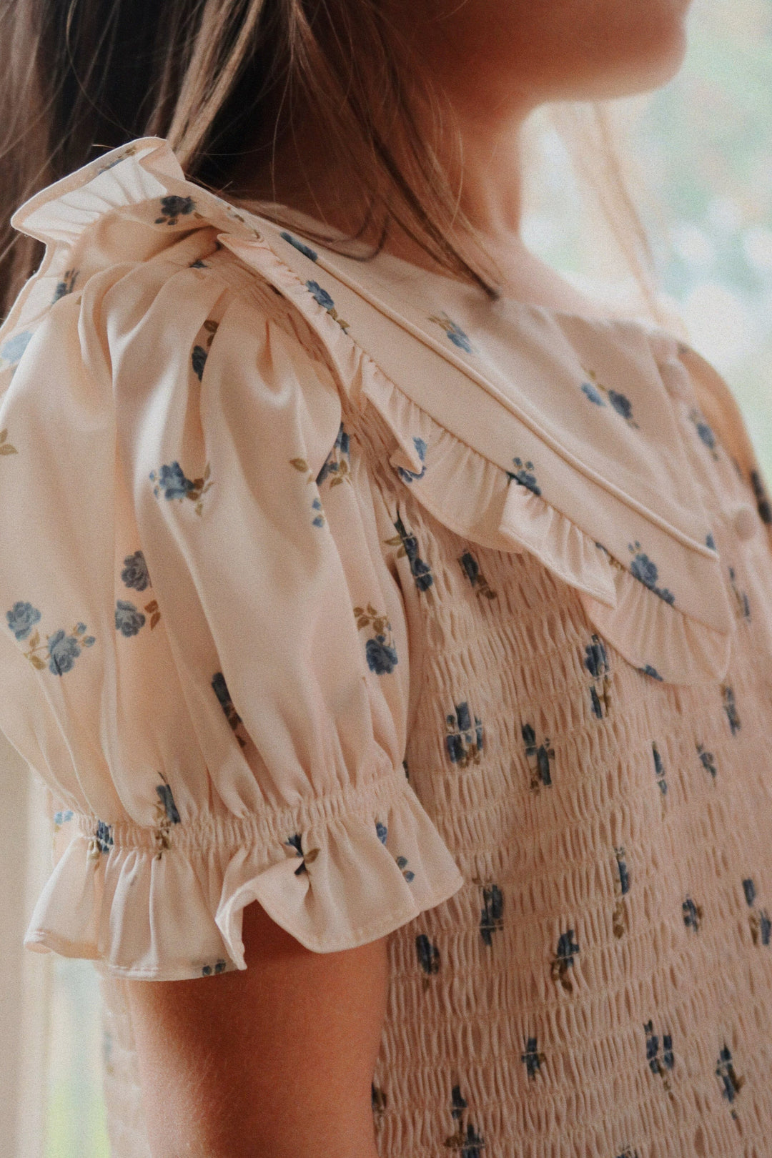 Konges Sløjd - Celebration Sheeny Smock Dress Ks103568 - Rosa Bleu Kjoler 