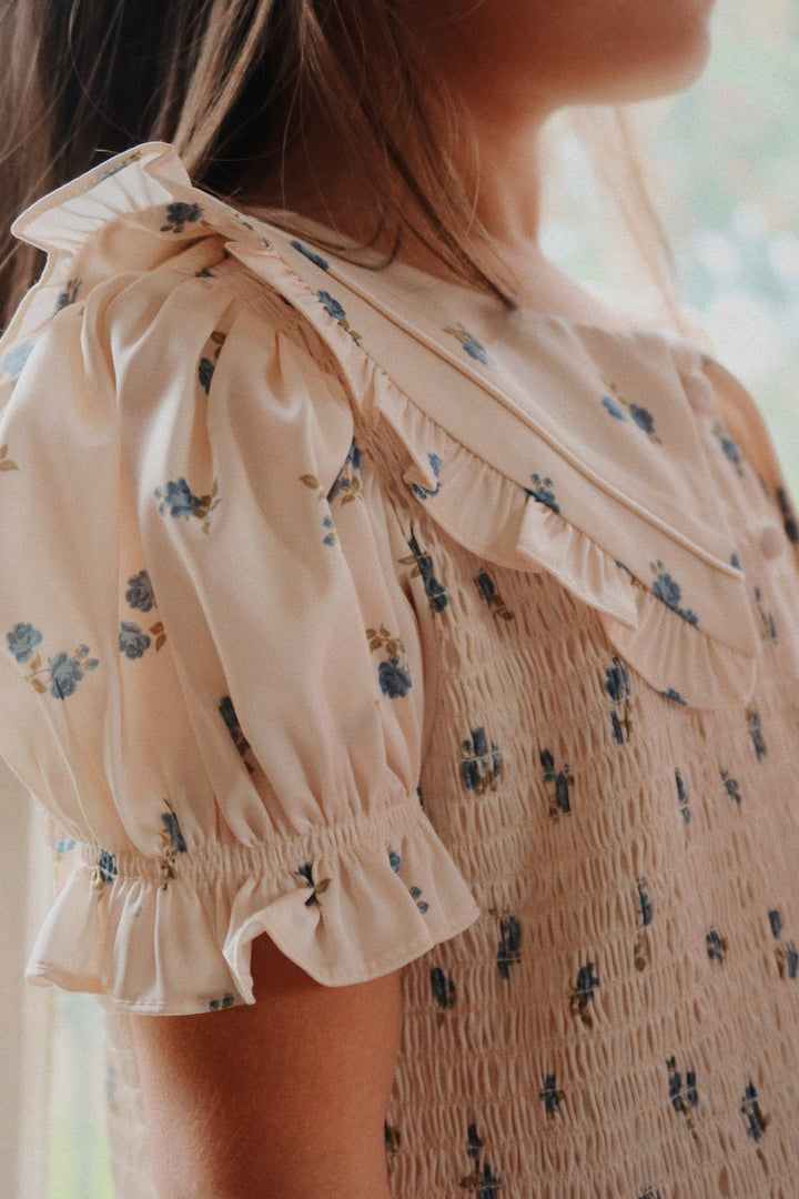 Konges Sløjd - Celebration Sheeny Smock Dress Ks103568 - Rosa Bleu Kjoler 
