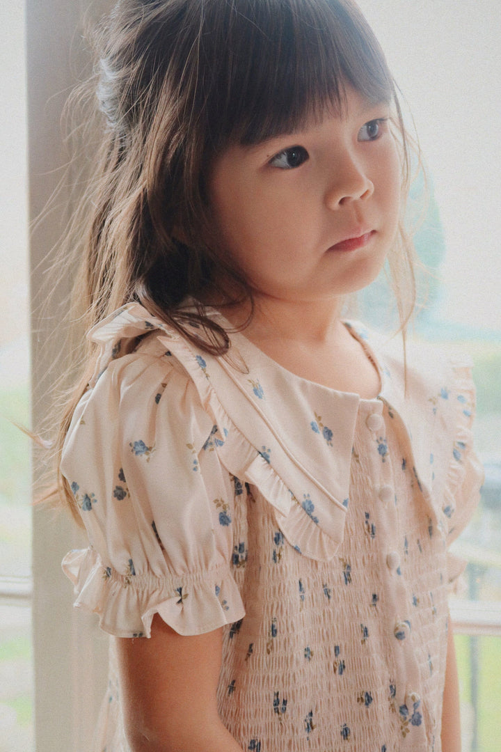 Konges Sløjd - Celebration Sheeny Smock Dress Ks103568 - Rosa Bleu Kjoler 