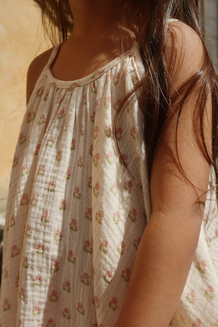 Konges Sløjd - Coco Strap Dress Gots Ks104744 - Carta Rosa