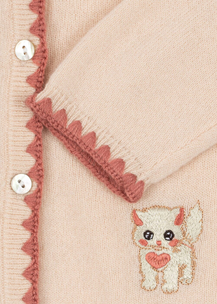 Konges Sløjd - Collette Cardigan Ks105955 - Rosey