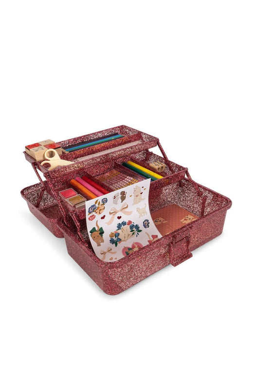 Konges Sløjd - Creative Art Caddy Ks105960 - Glitter Rose