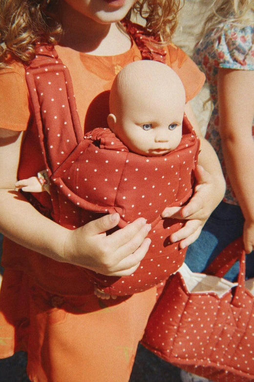 Konges Sløjd - Doll Carrier Ks105332 - Fraise Dot Legetøj 
