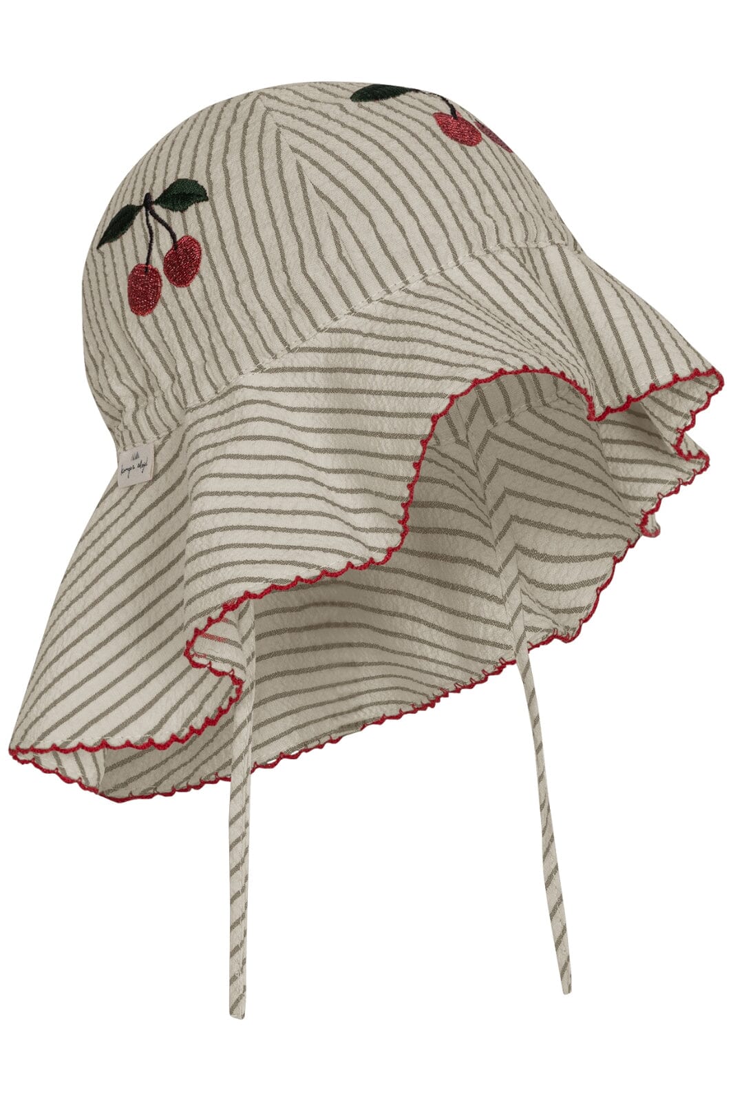 Konges Sløjd - Ellie Sun Hat Gots - Tea Stripe Sommerhatte & UV hatte 