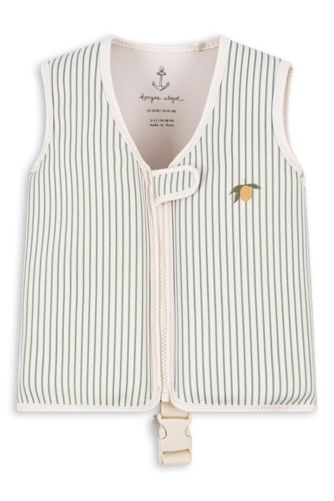 Konges Sløjd - Ellis Swim Vest Ks103229 - Tea Stripe