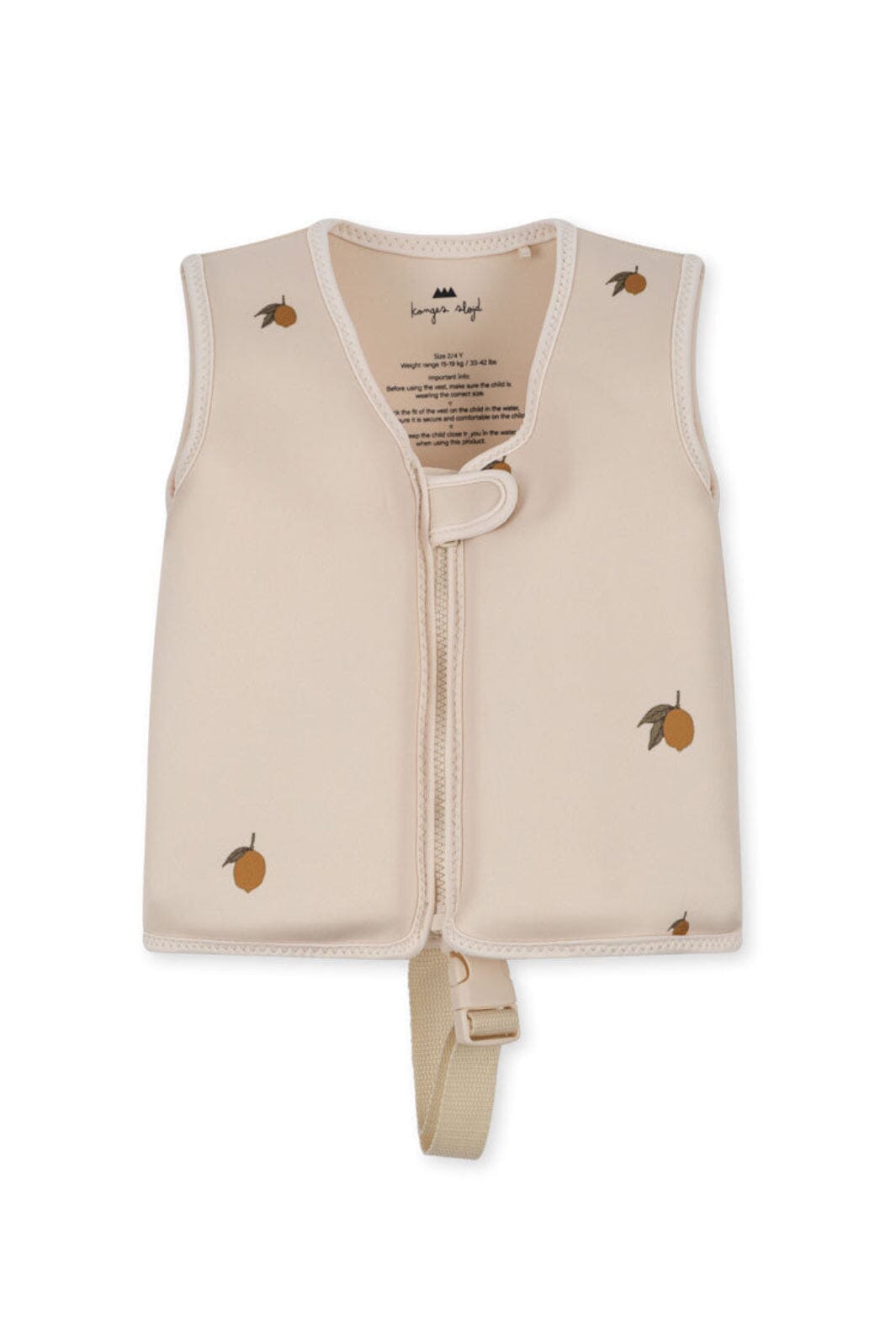 Konges Sløjd - Ellis Swim Vest Ks105352 - Lemon Svømmeveste 