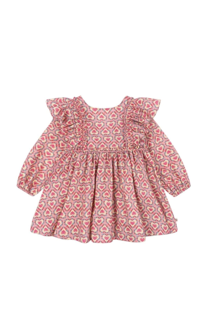 Konges Sløjd - Evia Ls Bow Dress Gots Ks105988 - Felice Rose