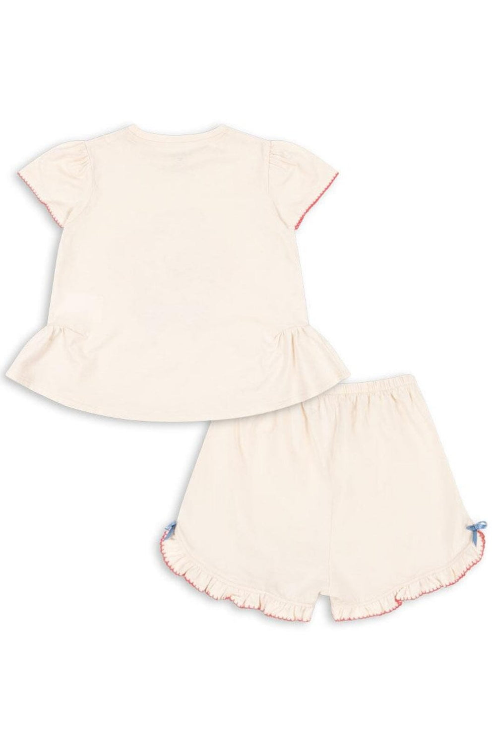 Konges Sløjd - Famo Frill Set Gots Ks103189 - Ecru
