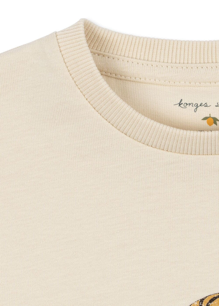 Konges Sløjd - Fili Box Fit Tee Gots Ks106018 - Almond Milk
