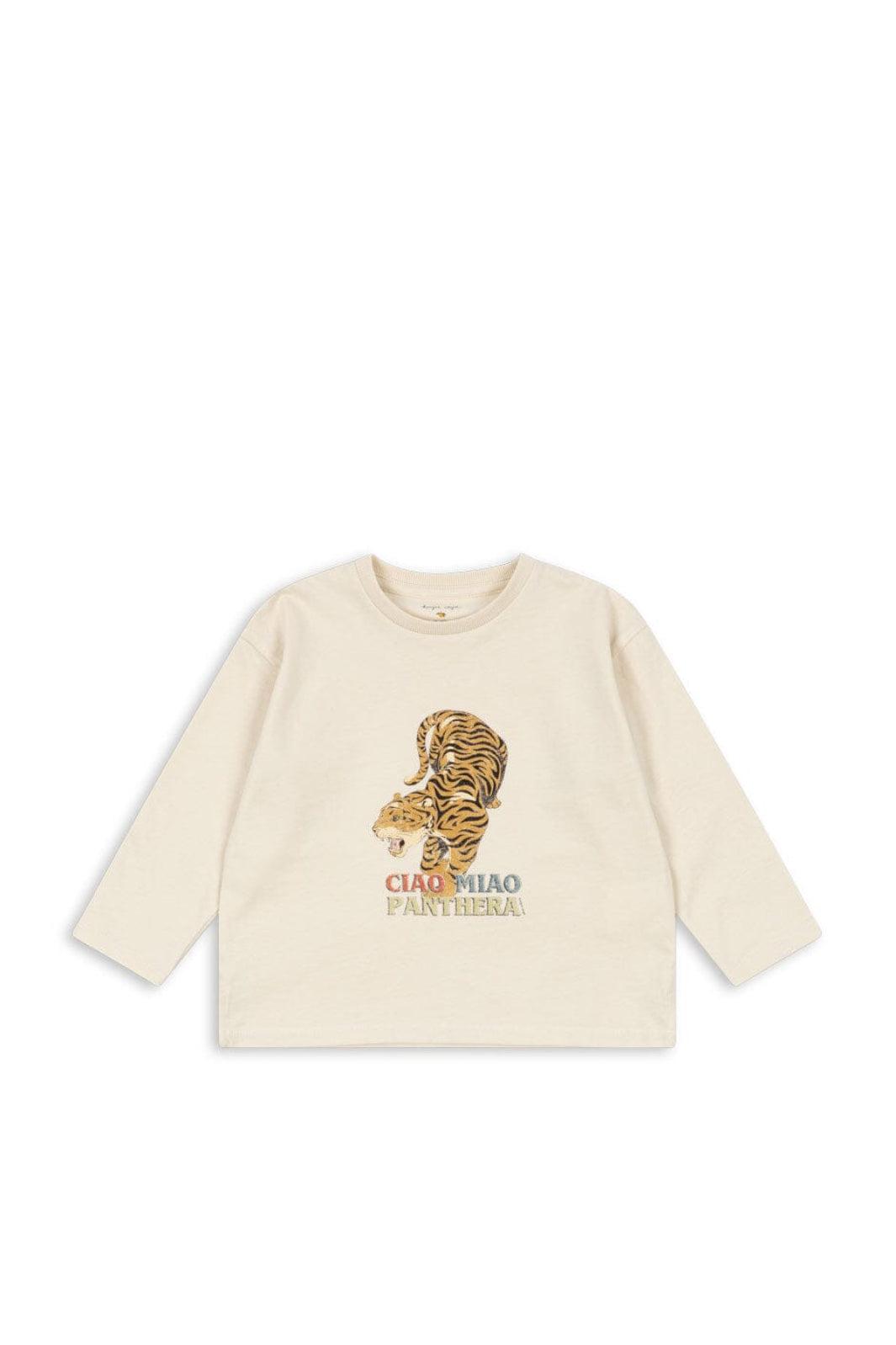 Konges Sløjd - Fili Box Fit Tee Gots Ks106018 - Almond Milk