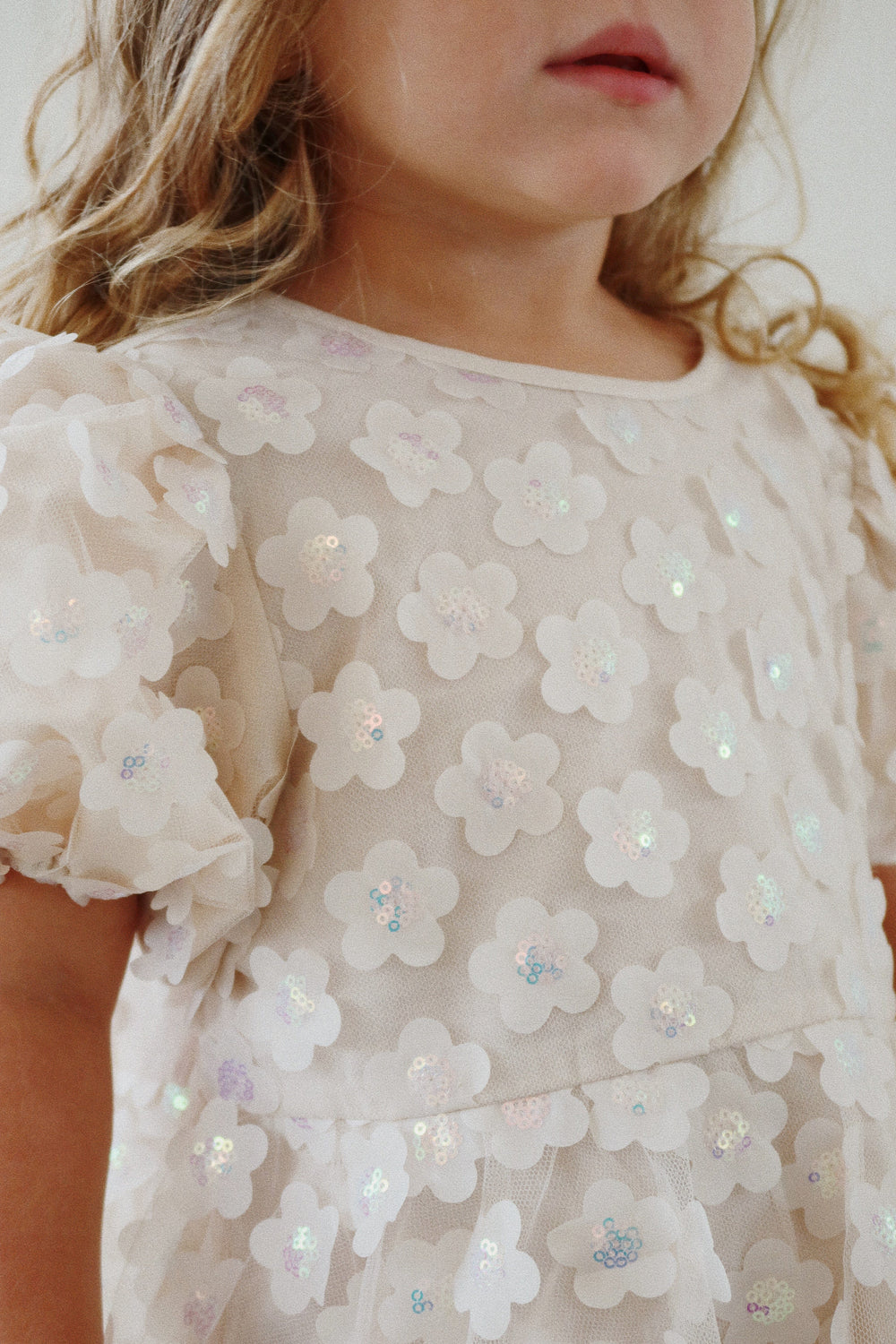Konges Sløjd - Fleur Dress - Pearled Ivory Kjoler 