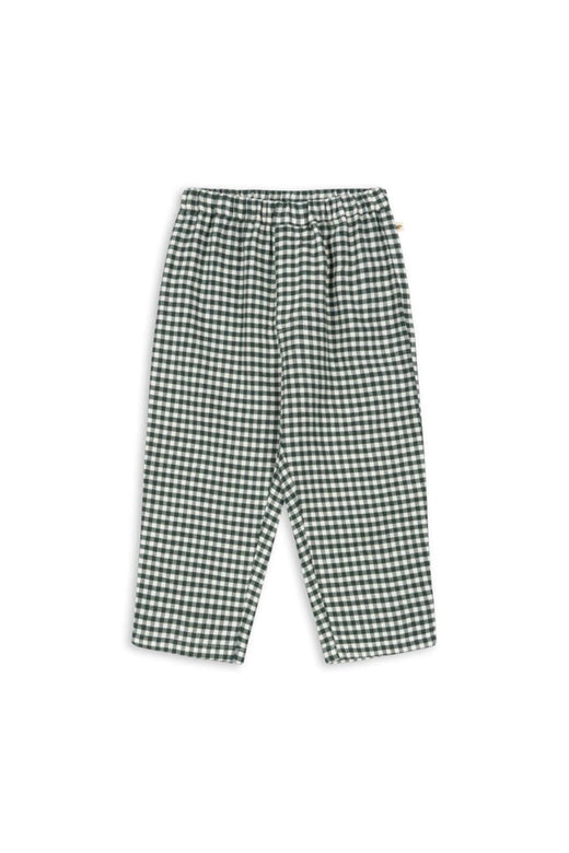 Konges Sløjd - Foret Pants Gots Ks104195 - Green Check Bukser 