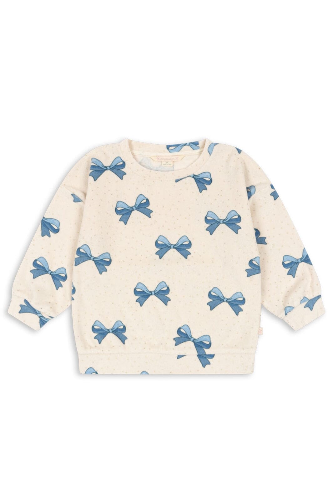 Konges Sløjd - Itty Sweat Shirt Gots Ks102598 - Bowie Blue Gold