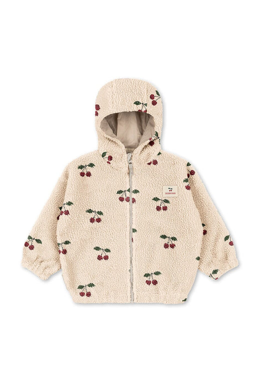 Konges Sløjd - Jody Teddy Hoodie Grs Ks106048 - Ma Grande Cerise