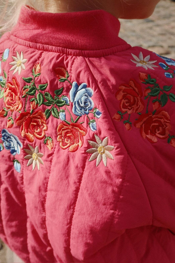Konges Sløjd - Juno Bomber Jacket Ks103484 - Raspberry Wine
