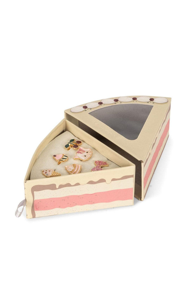 Konges Sløjd - Kitty Sweets Ring Set 6 Pcs Ks106088 - Gold