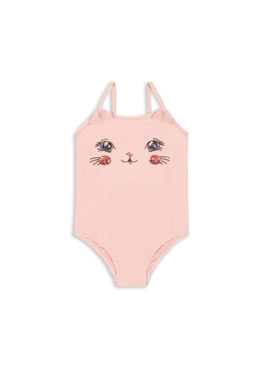 Konges Sløjd - Kitty Swimsuit Grs Ks104922 - Powder Pink Badedragter 