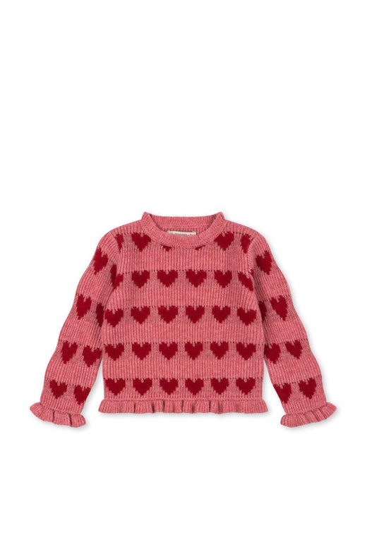 Konges Sløjd - Laula Sweater Ks106516 - Heart Strikbluser 