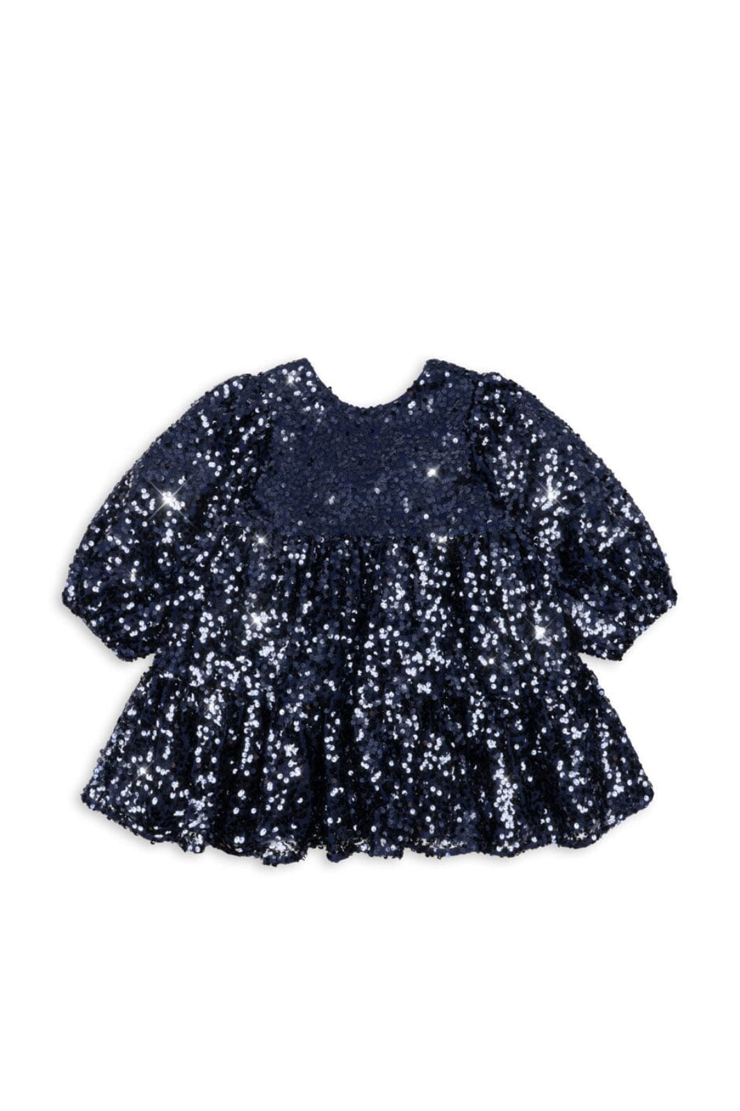 Konges Sløjd - Lila Sequins Bow Dress Ks106100 - Total Eclipse