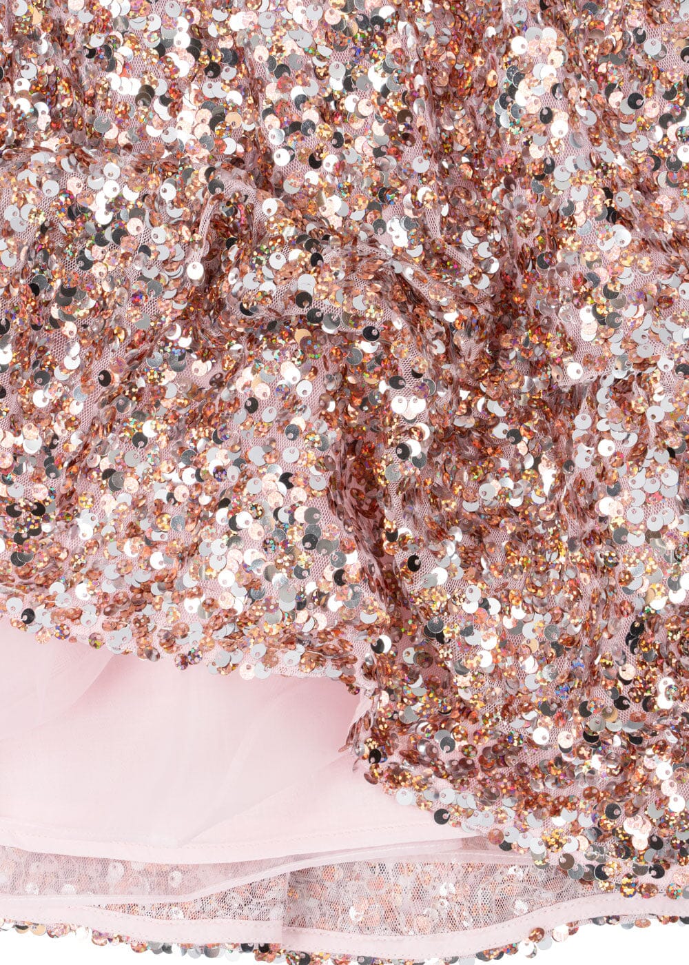 Konges Sløjd - Lila Sequins Dress Ks107391 - Grey/rosa