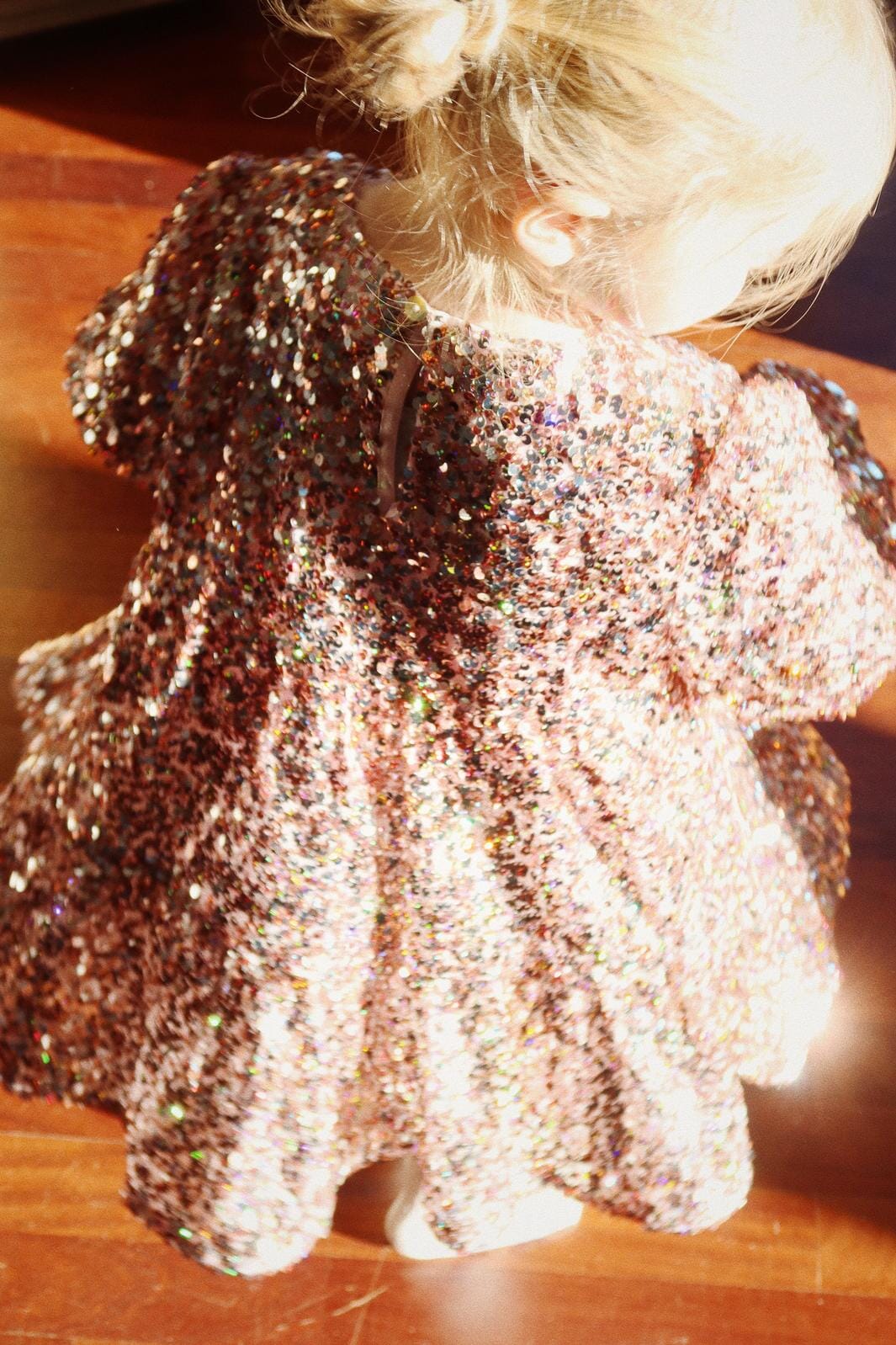 Konges Sløjd - Lila Sequins Dress Ks107391 - Grey/rosa