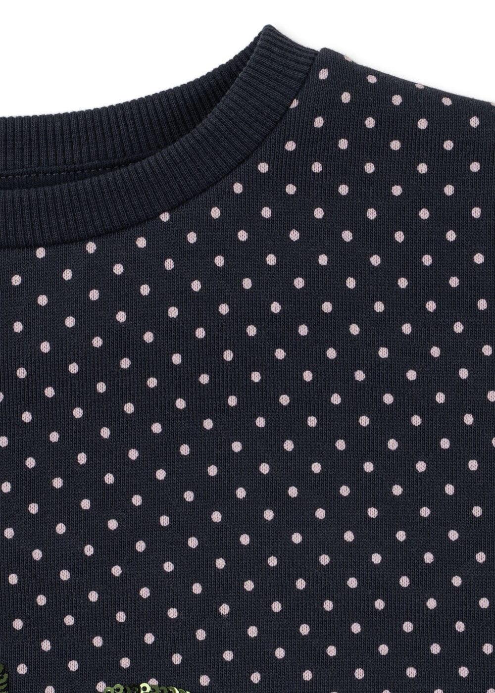 Konges Sløjd - Lou Dot Sequin Sweat Shirt Gots Ks106113 - Dot Tout Petite