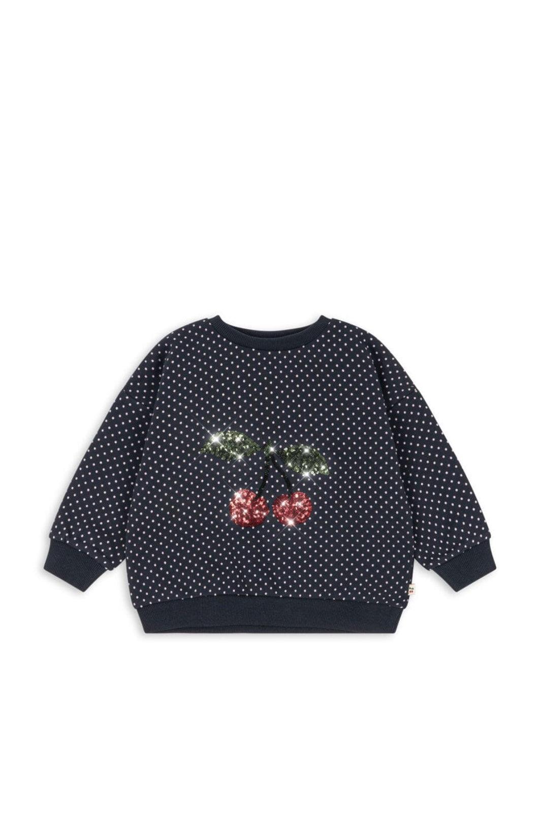 Konges Sløjd - Lou Dot Sequin Sweat Shirt Gots Ks106113 - Dot Tout Petite