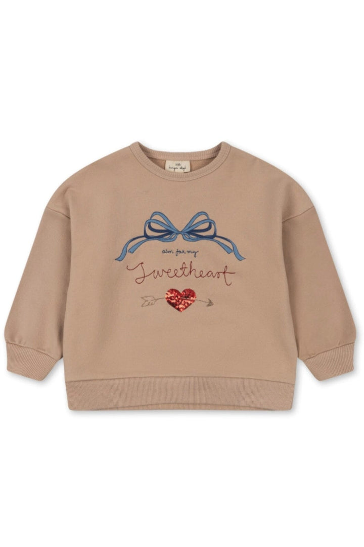 Konges Sløjd - Lou Sweat Shirt Glitter Ocs - Coeur Frappe Strikbluser 