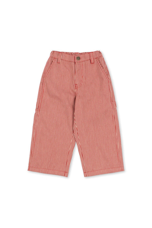 Konges Sløjd - Luc Pants Gots Ks106527 - Milk Rouge Stripe