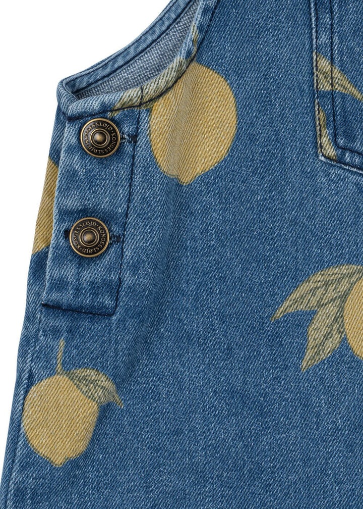 Konges Sløjd - Magot Overalls Gots Ks104972 - Lemon Denim Buksedragter 