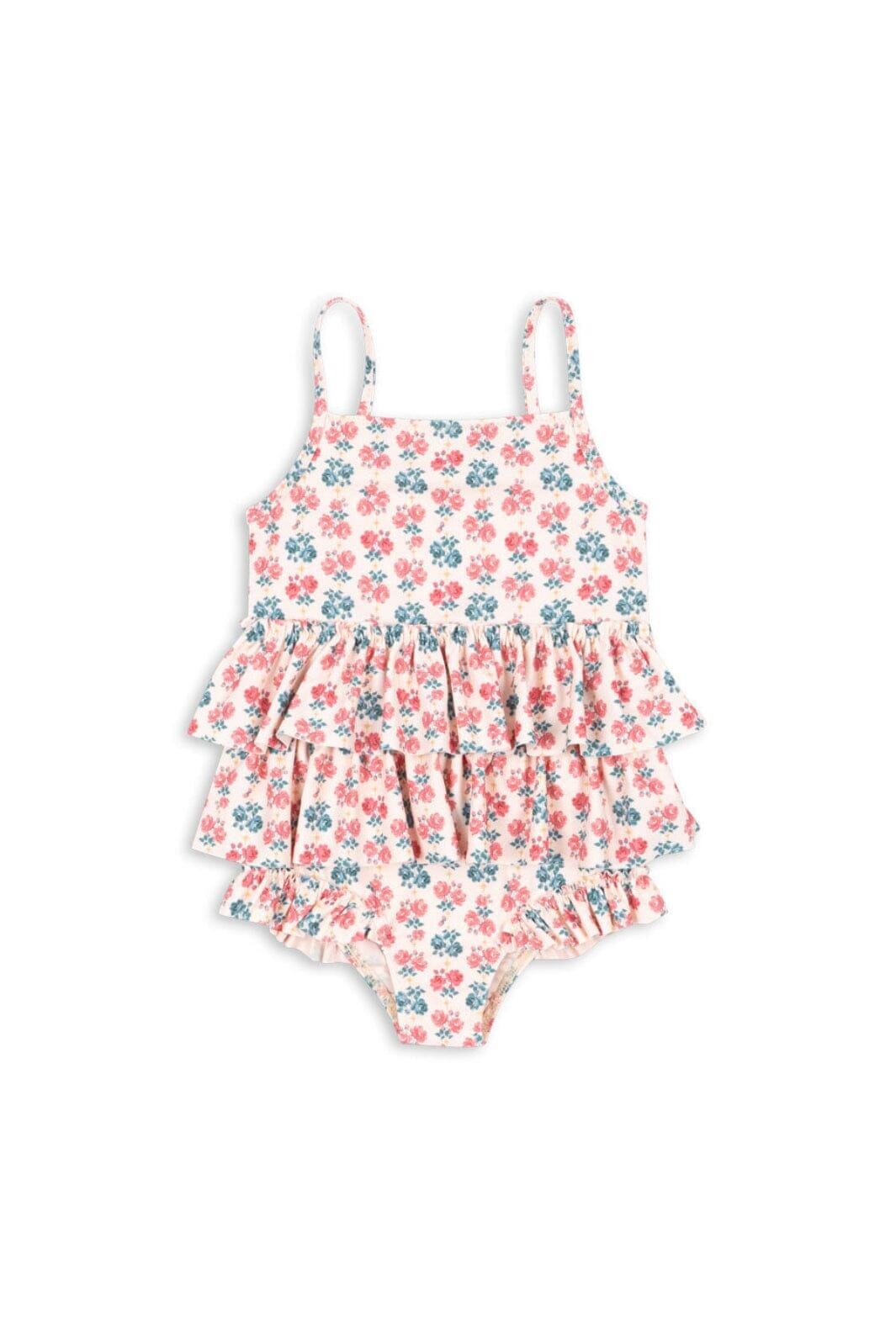 Konges Sløjd - Manuca Frill Swimsuit Grs Ks104988 - Lumina Rose Badedragter 