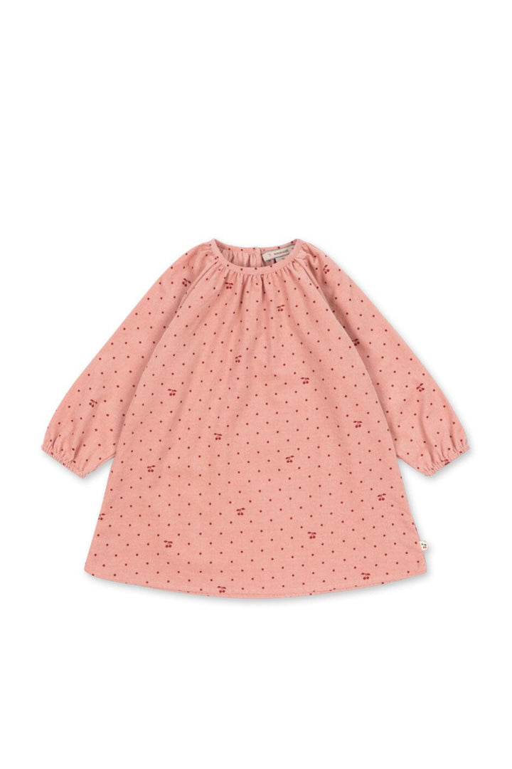 Konges Sløjd - Marlo Dress Gots Ks106146 - Cherry Dot Scarlet