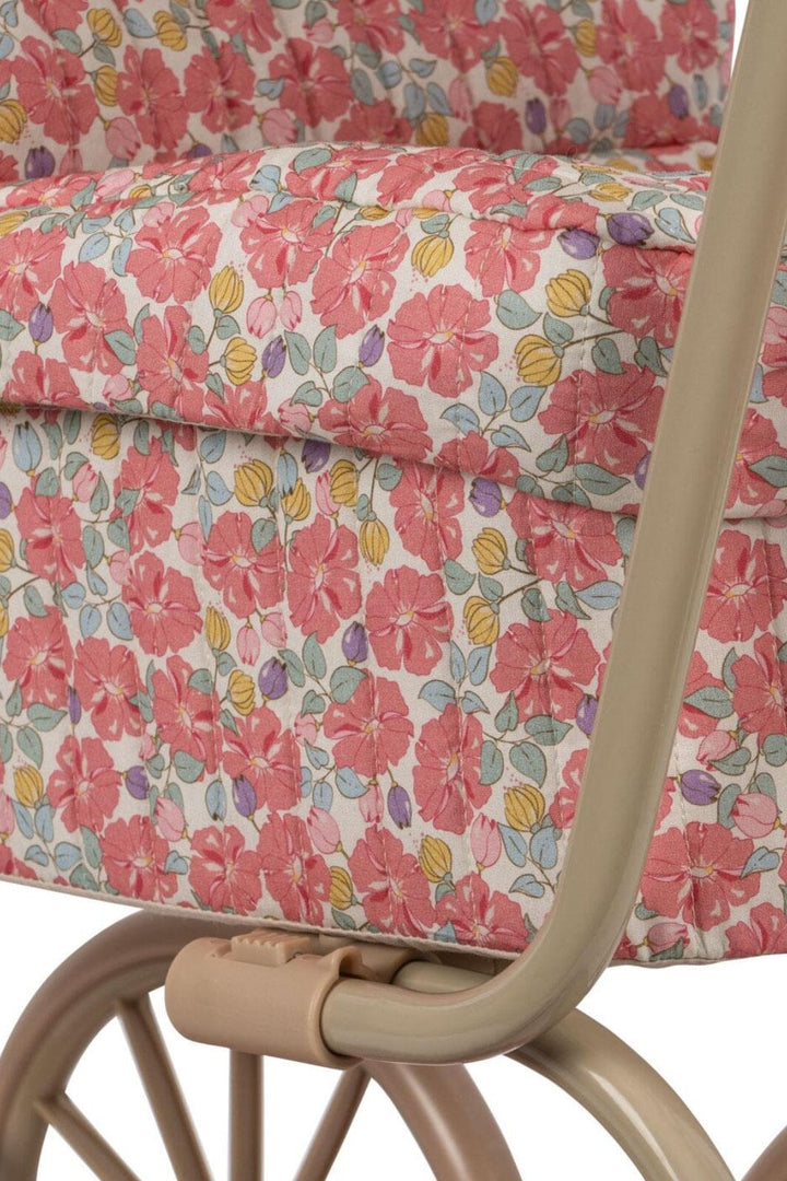 Konges Sløjd - Minnie Doll Pram Ks103103 - Rose Anglaise