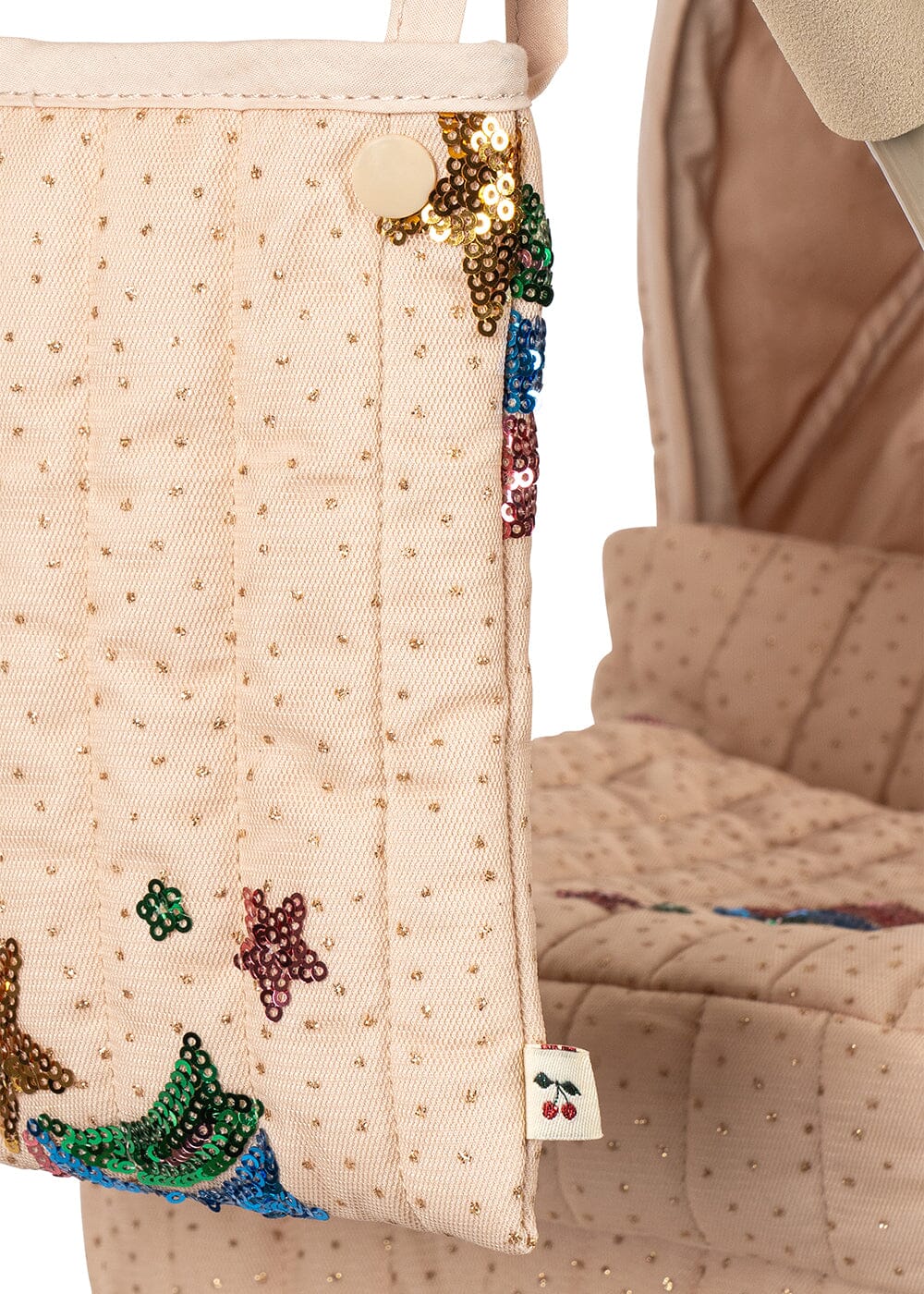 Konges Sløjd - Minnie Tulle Doll Pram Ks106300 - Rainbow Star