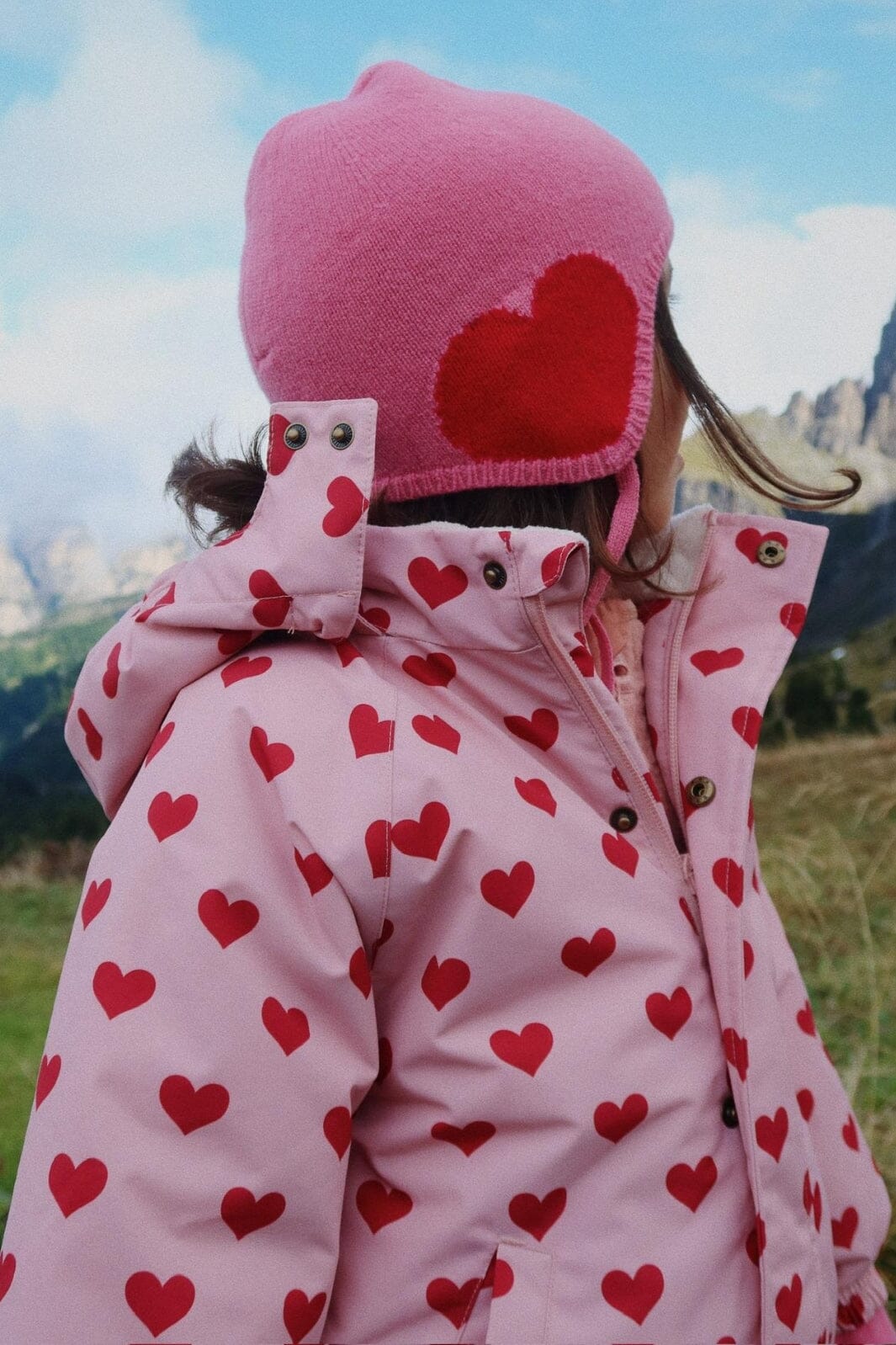 Konges Sløjd - Nohr Snowsuit Print Ks103517 - Amour Pink