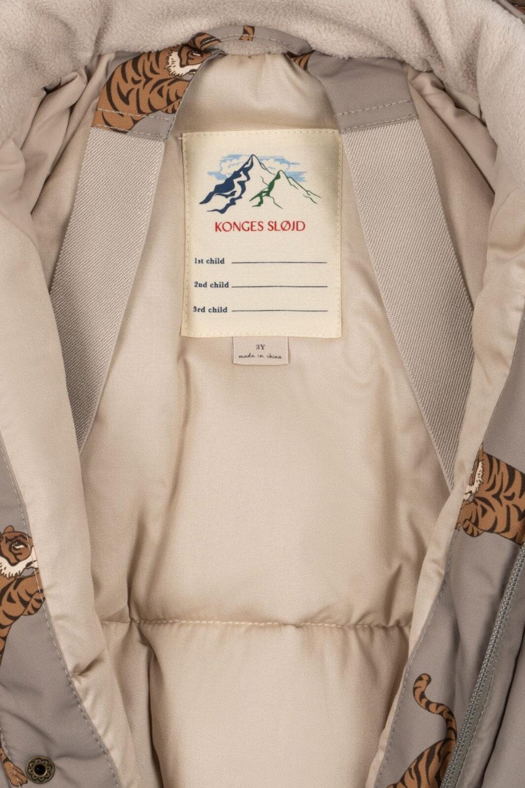 Konges Sløjd - Nohr Snowsuit Print Ks103517 - Tiger Oak