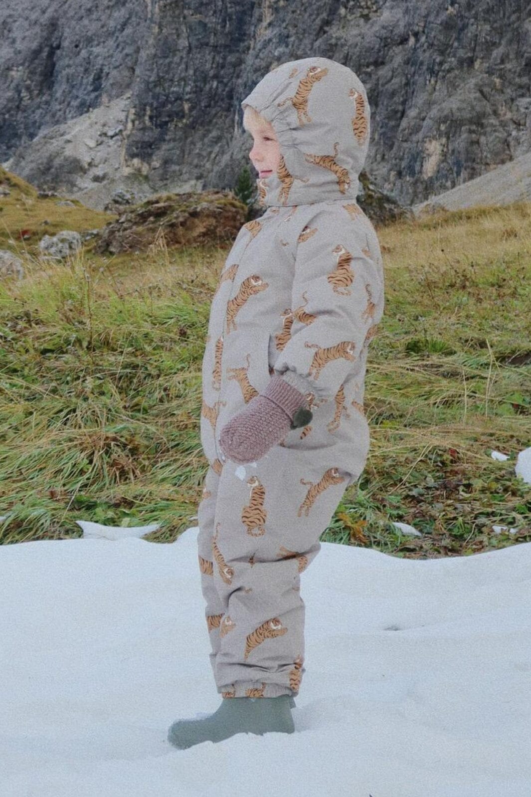 Konges Sløjd - Nohr Snowsuit Print Ks103517 - Tiger Oak