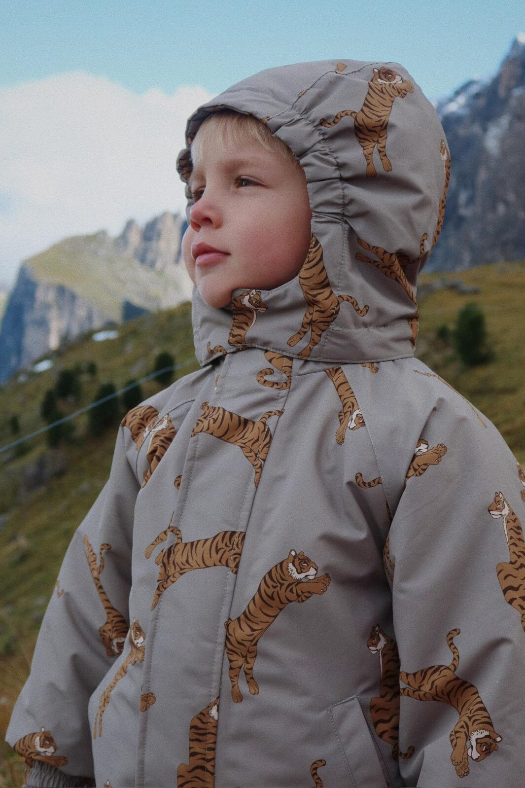 Konges Sløjd - Nohr Snowsuit Print Ks103517 - Tiger Oak
