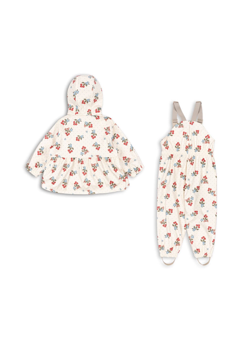 Konges Sløjd - Rainy Palme Set Girl Ks105050 - Marmelatta Regntøj 