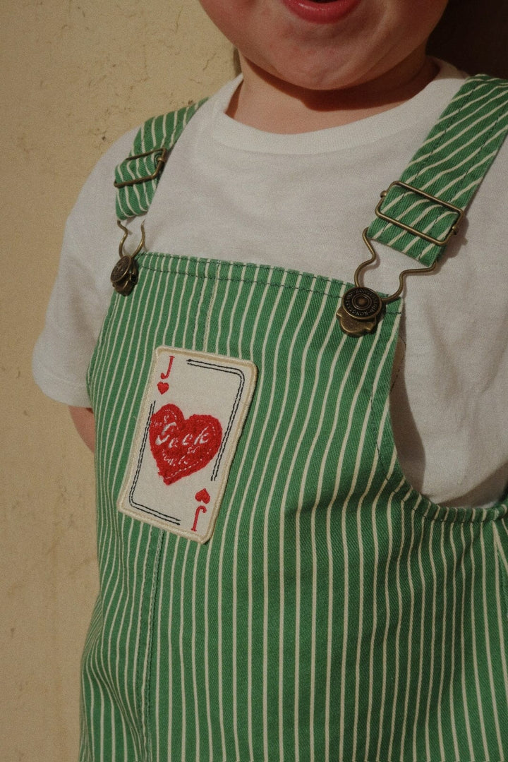 Konges Sløjd - Rhw X Ks Jack Overalls Gots Ks103602 - Stripe Eden