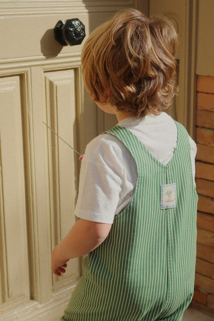 Konges Sløjd - Rhw X Ks Jack Overalls Gots Ks103602 - Stripe Eden