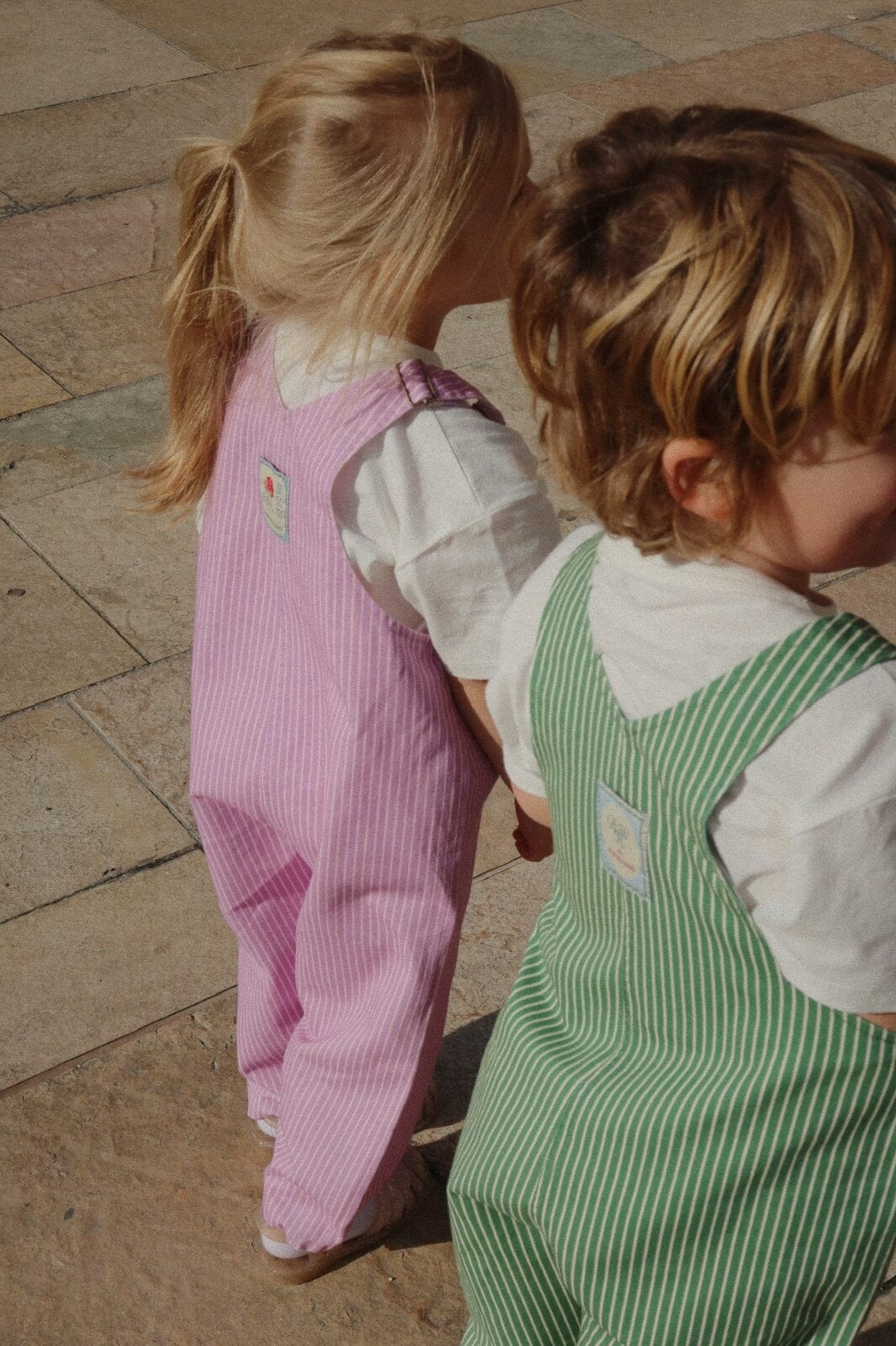 Konges Sløjd - Rhw X Ks Lettre Overalls Gots Ks103610 - Stripe Lupino