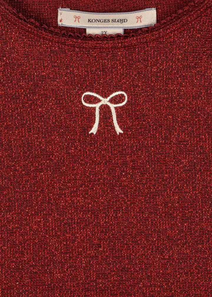 Konges Sløjd - Roli Dress Ocs Ks106587 - Red Dahlia Kjoler 