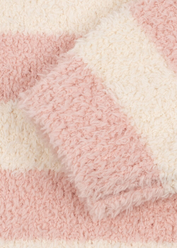 Konges Sløjd - Softy Sweater Ks106239 - Rosy Stripe Strikbluser 