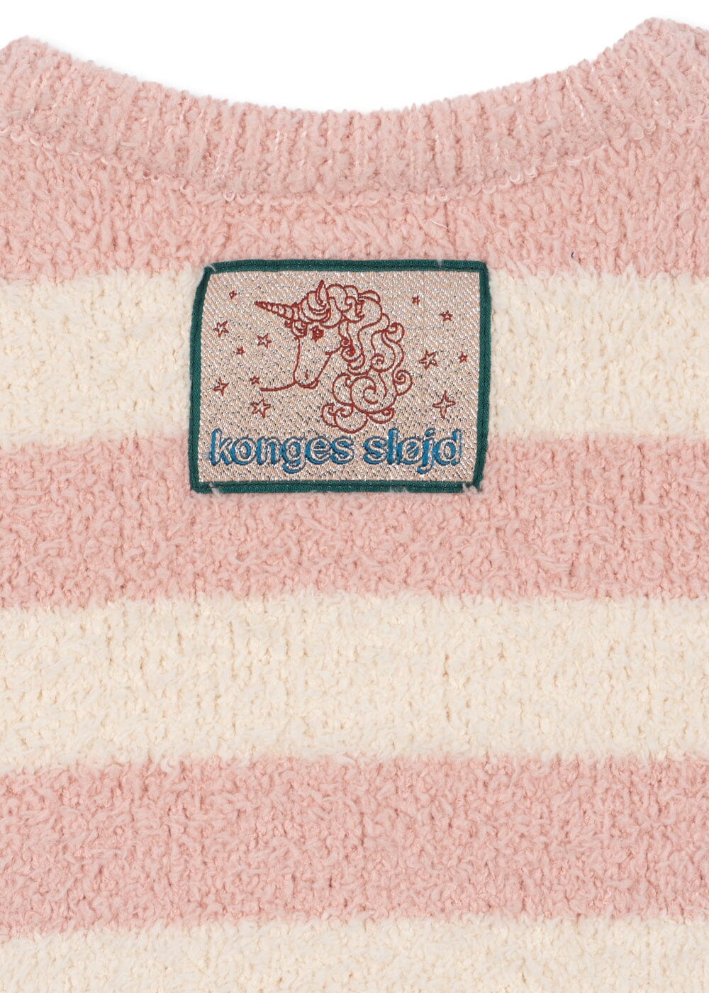 Konges Sløjd - Softy Sweater Ks106239 - Rosy Stripe Strikbluser 