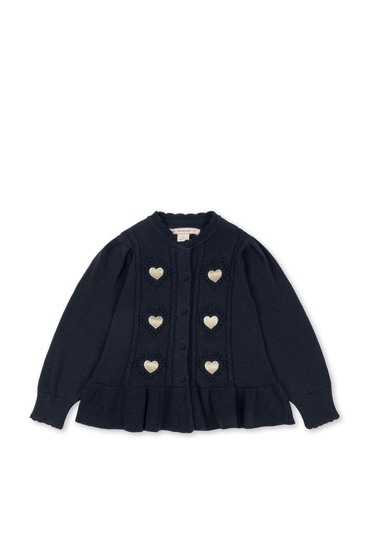 Konges Sløjd - Soleil Cardigan Gots Ks106241 - Total Eclipse