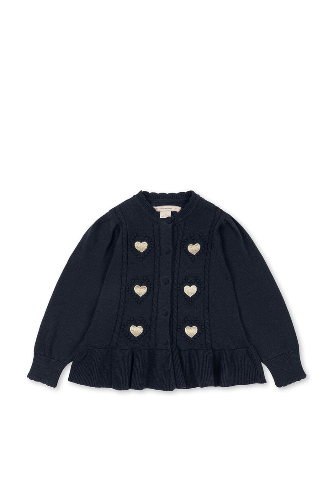Konges Sløjd - Soleil Cardigan Gots Ks106241 - Total Eclipse