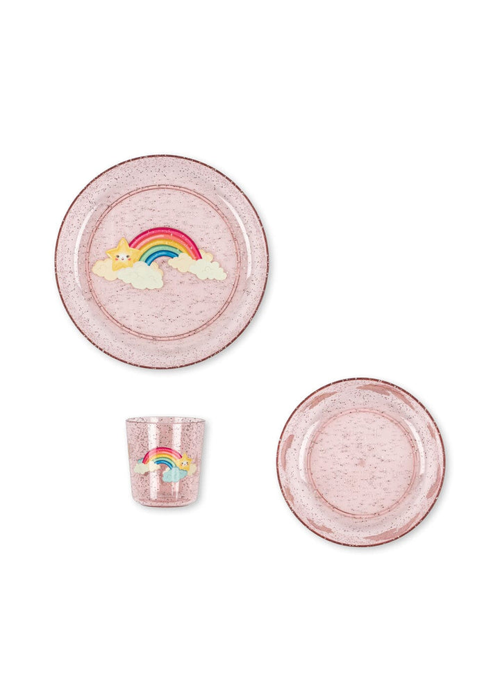 Konges Sløjd - Sparkly Dinner Set Ks106243 - Rainbow