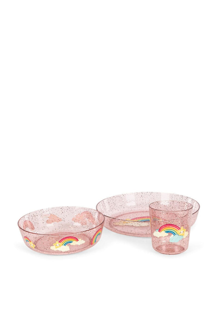 Konges Sløjd - Sparkly Dinner Set Ks106243 - Rainbow