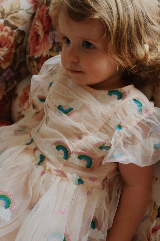 Konges Sløjd - Tullie Dress Ks104020 - Ma Grande Cerise Pink Glitter